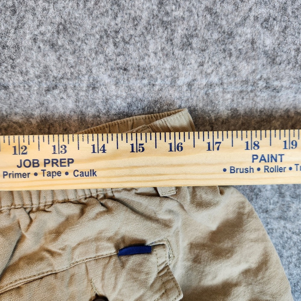 Chubbies Originals Shorts Men XL Tan Linen Khaki 5.5 Inch Inseam Casual Summer - Picture 7 of 8
